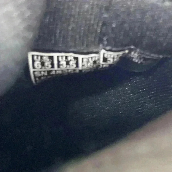 Skechers Women's Boulevard Charcoal Leather Boots Cushioned Insole US 6.5 - Picture 7 of 8